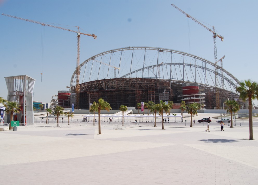 Khalifa Stadium.
