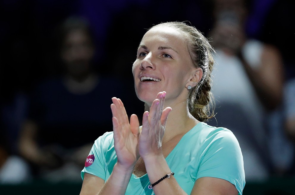 Svetlana Kuznecovová má opäť z tenisu radosť.