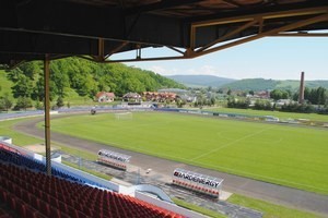 Takto vyzeral bardejovský štadión pred rekonštrukciou.