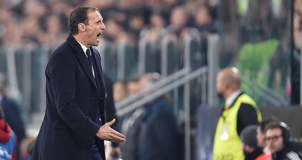 Massimilliano Allegri musel neraz zvýšiť hlas.