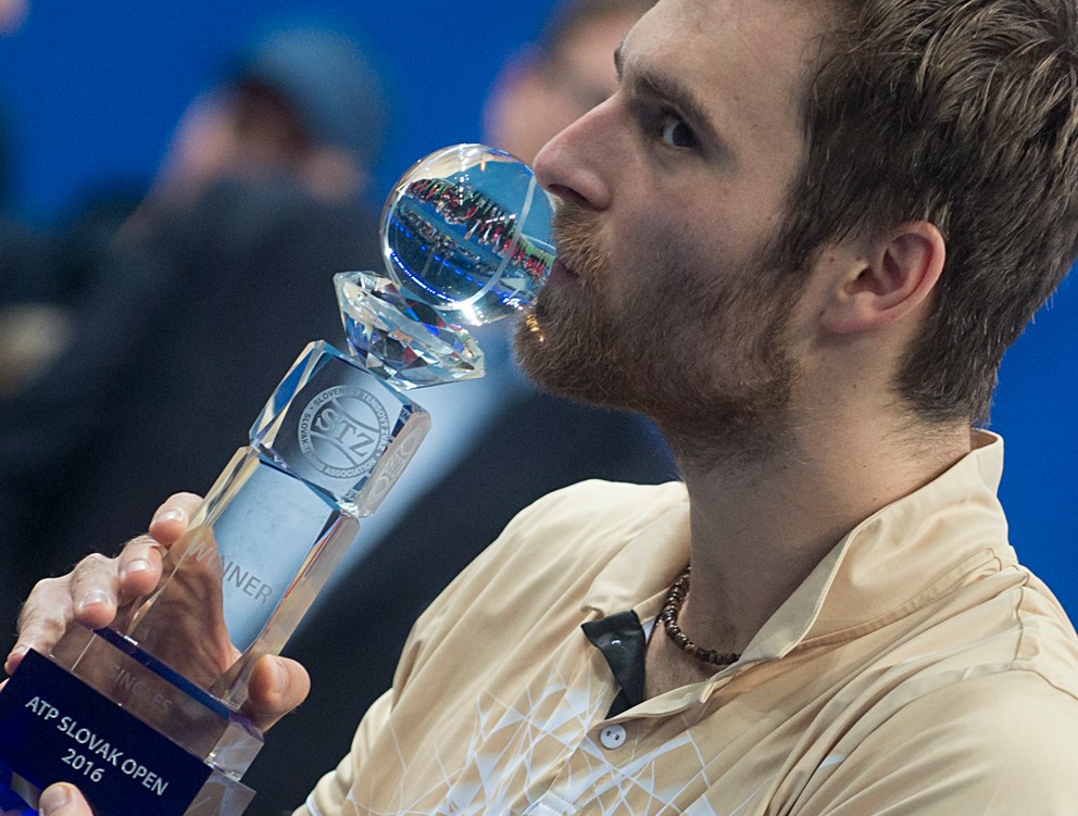 Norbert Gombos je šiestym slovenským singlovým šampiónom na bratislavskom challengerovom turnaji.