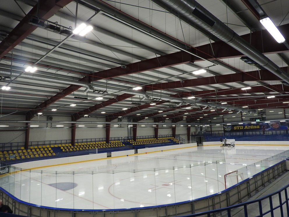 Takto vyzerá vranovský štadión zvnútra.