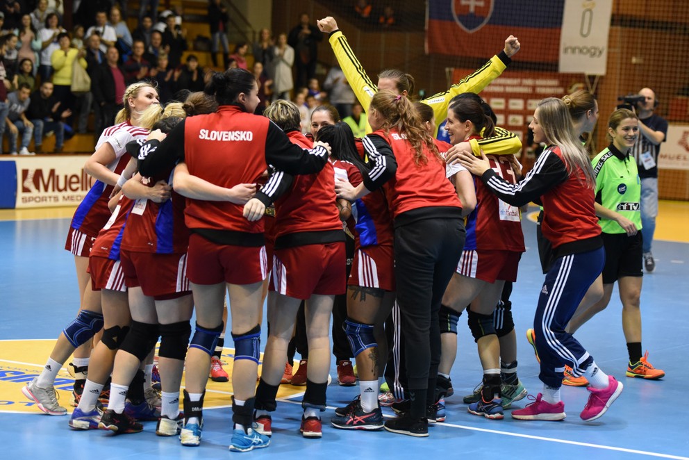 Slovenky sa radujú z postupu do baráže o postup na MS.