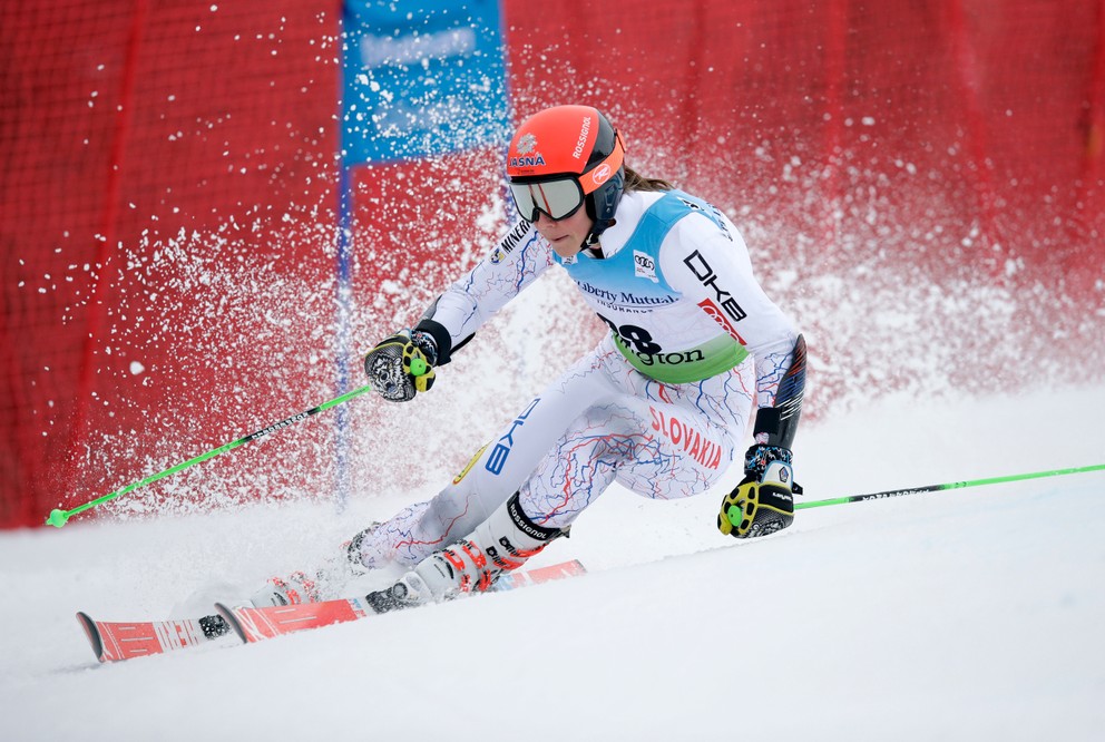 Petra Vlhová začala pravidelne bodovať aj v obrovských slalomoch.