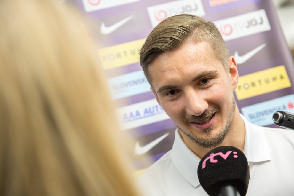 Aj Michal Škvarka zažil debut v seniorskej reprezentácii.