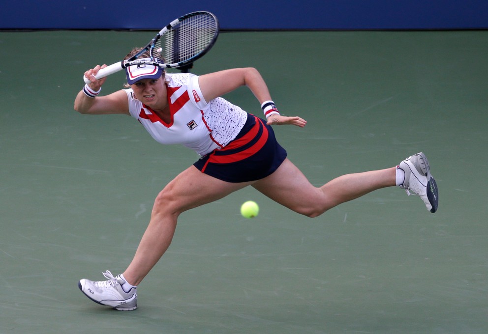 Kim Clijstersová je bývalou skvelou tenistkou.