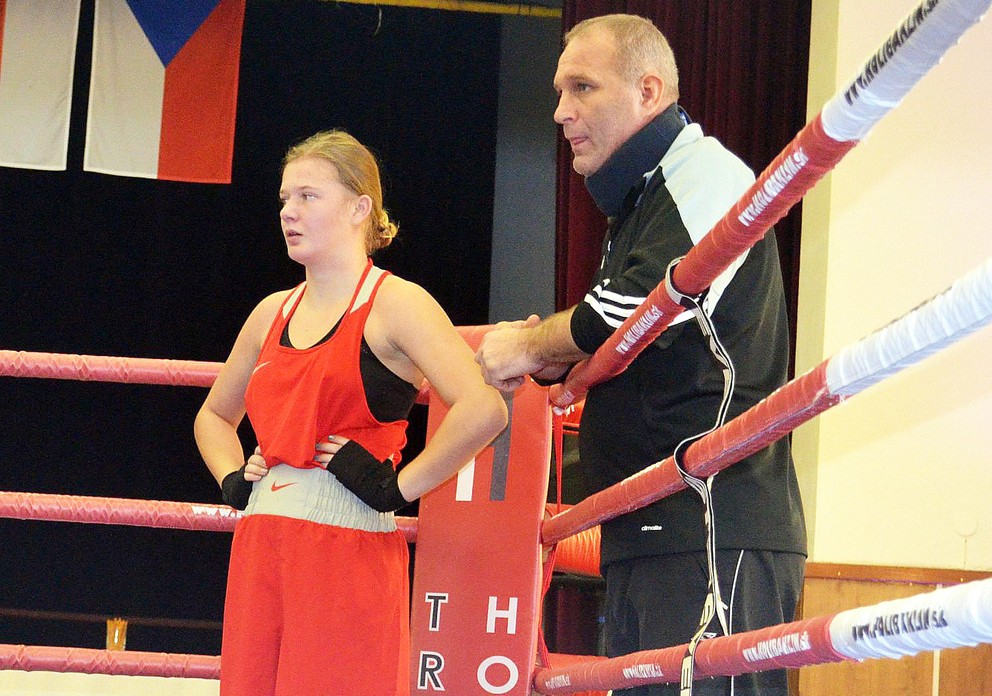Jessica Triebeľová s otcom Petrom, ktorý ju trénoval. 