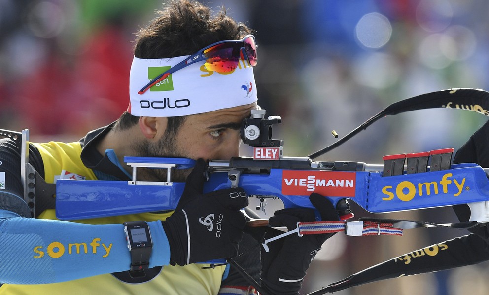 Martin Fourcade má na čele Svetového pohára obrovský náskok.