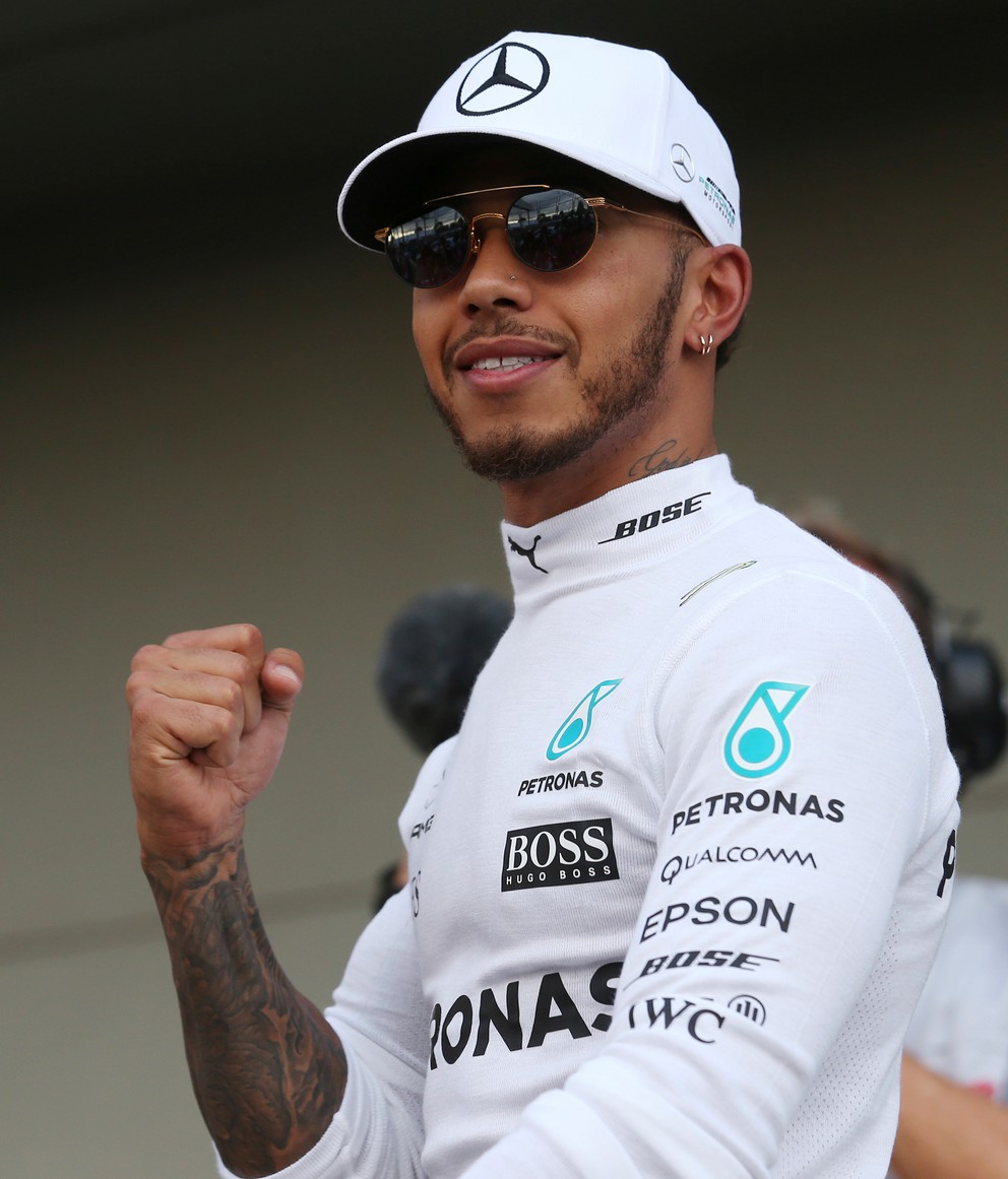 Lewis Hamilton.