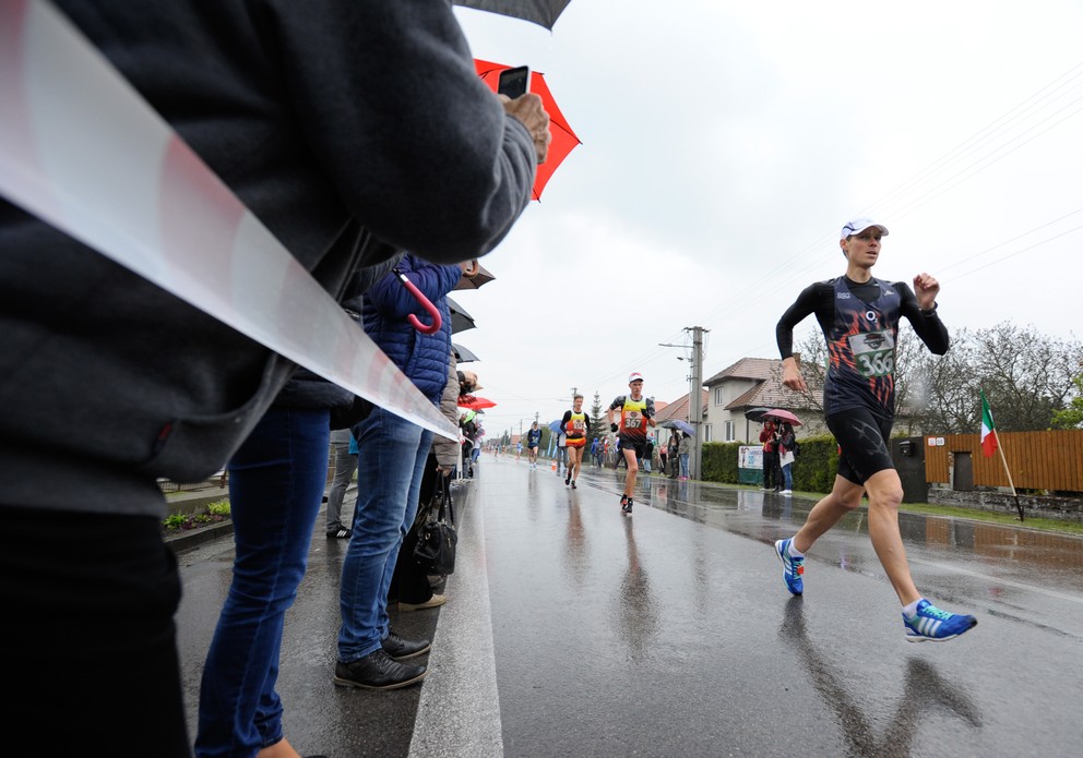 	
Atlét Matej Tóth počas pretekov 48. ročníka Záhoráckej dvadsiatky a M-SR v chôdzi mužov na 20 km.