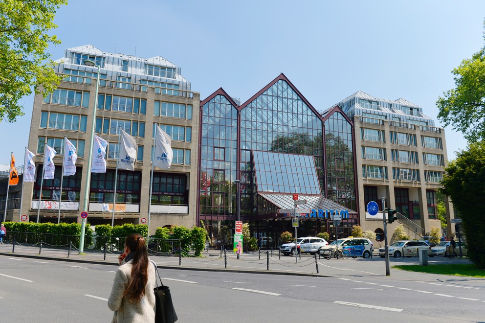 Hotel Maritim, kde je ubytovaná slovenská výprava počas MS v ľadovom hokeji v Kolíne nad Rýnom.