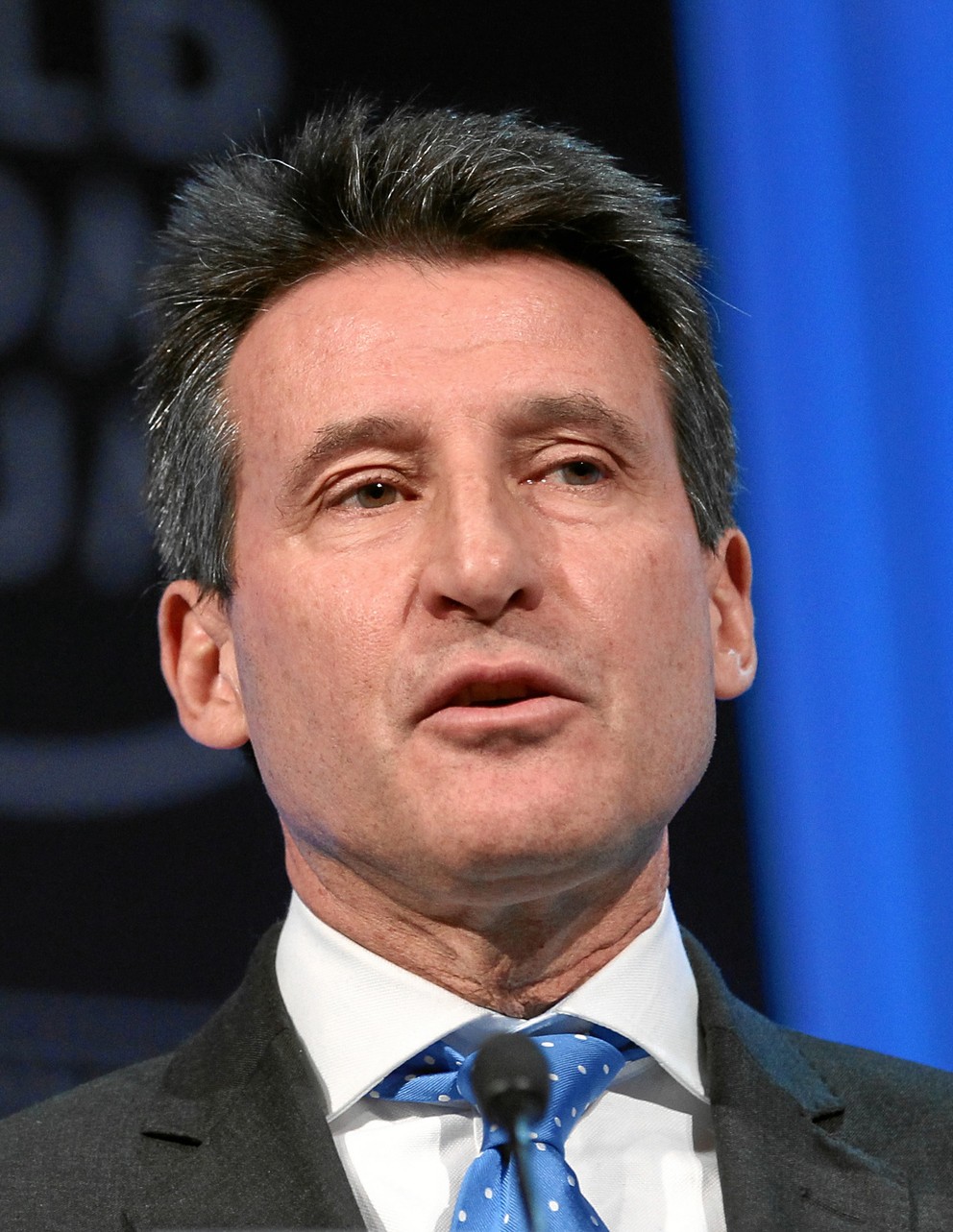 Sebastian Coe. Dvojnásobný olympijský víťaz je šéfom svetovej atletiky.