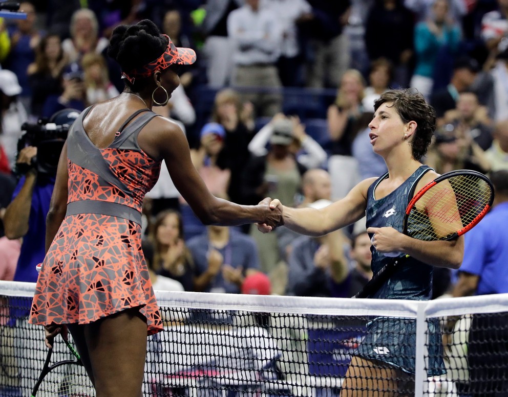 Americká tenistka Venus Williamsová po víťazno