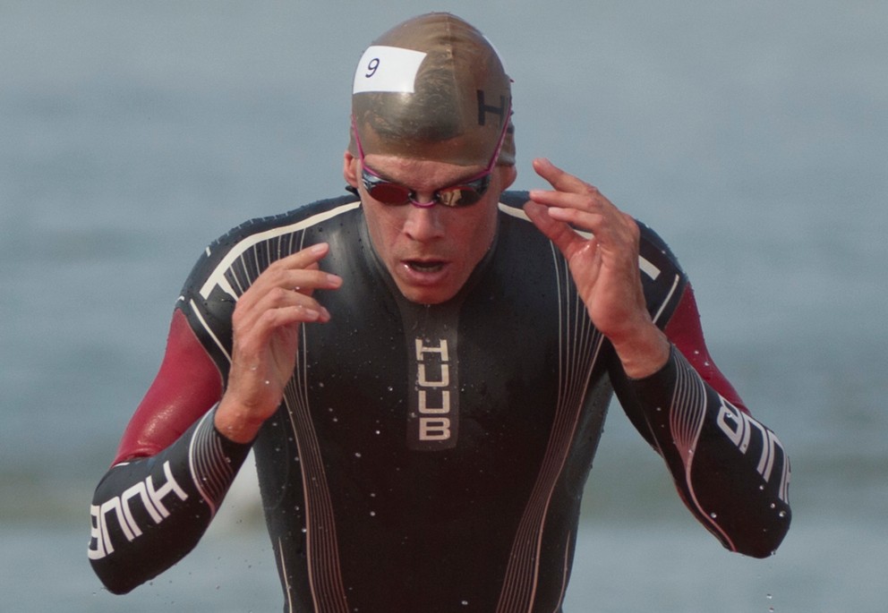 Richard Varga je spomedzi triatlonistov najrýchlejším plavcom.