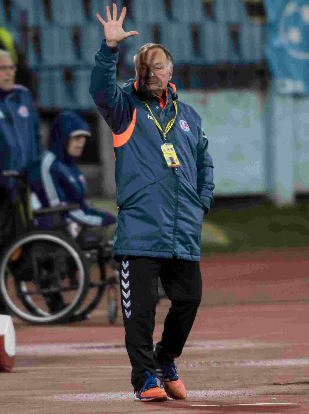 Na snímke tréner Senice Ladislav Hudec.