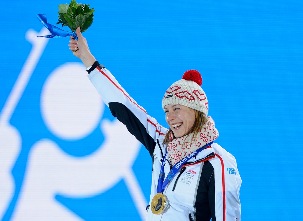 Anastasia Kuzminová v Soči v roku 2014 zopakovala zlato z Vancouvru.
