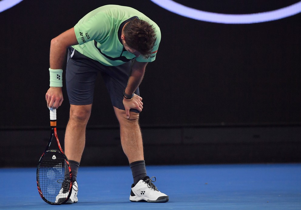 Stan Wawrinka na Australian Open skončil v 2. kole.