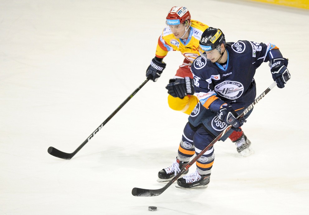 Petr Kafka (vpravo) zažije zaujímavý súboj v play off. V Banskej Bystrici zažil najlepšie časy.