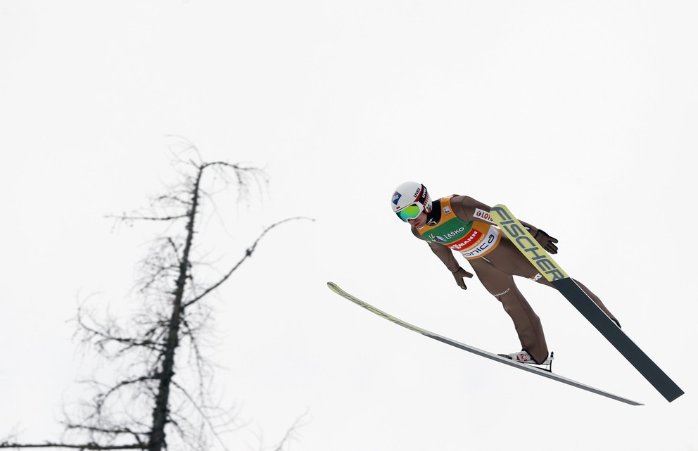 Kamil Stoch lietal v Planici najďalej.