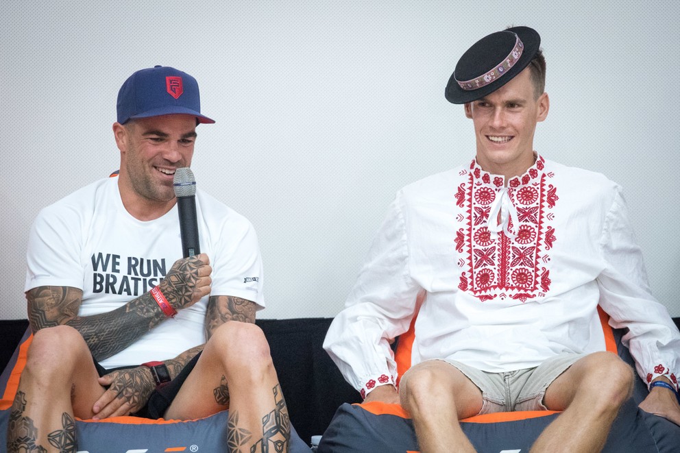 V Šamoríne bude štartovať aj bývalý futbalový reprezentant Filip Šebo (vľavo).