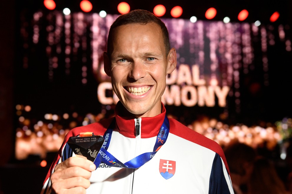 Matej Tóth získal striebro na ME v atletike 2018 v chôdzi na 50 kilometrov.