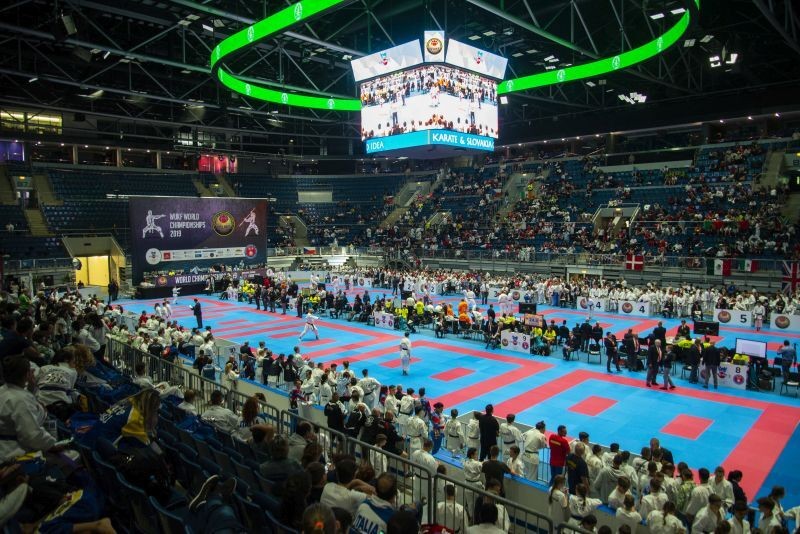 Majstrovstvá sveta v karate organizácie WUKF v Bratislave.