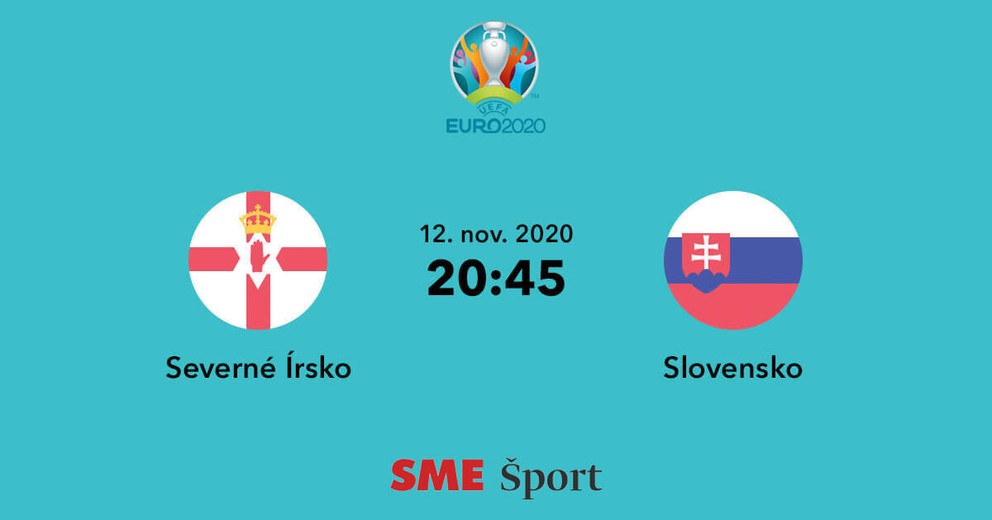 Futbal Severné Írsko - Slovensko, baráž EURO 2020 dnes LIVE.