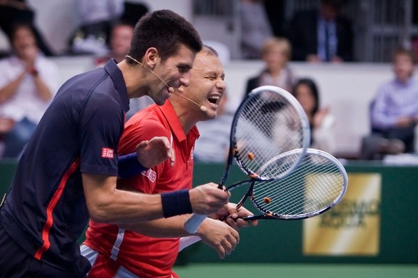 Svetová tenisová jednotka Novak Djokovič a tréner Marián Vajda sú spolu už sedem rokov.
