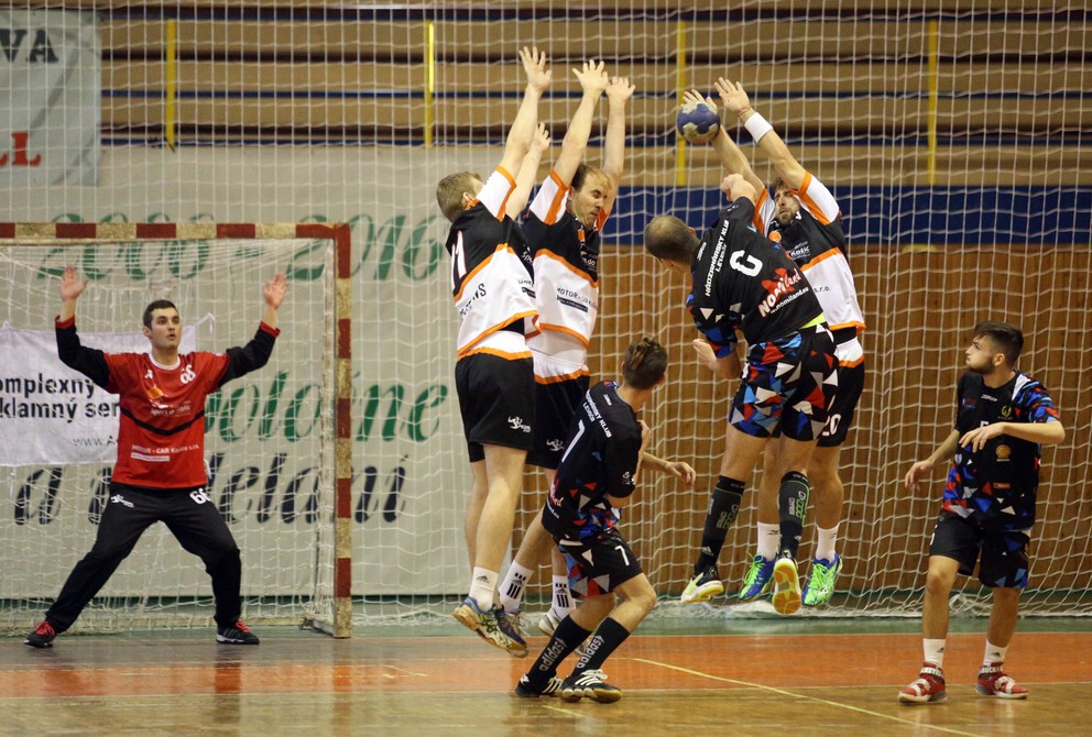 Hádzanári Košice Crows. V nedeľu si opäť zmerajú sily s Levočou.