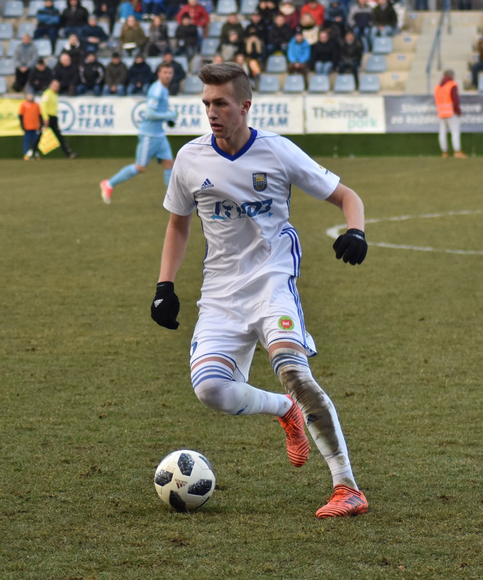 Futbalista Martin Bednár. 