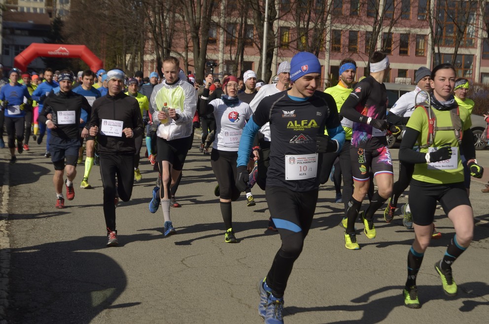 Po štarte pretekov.