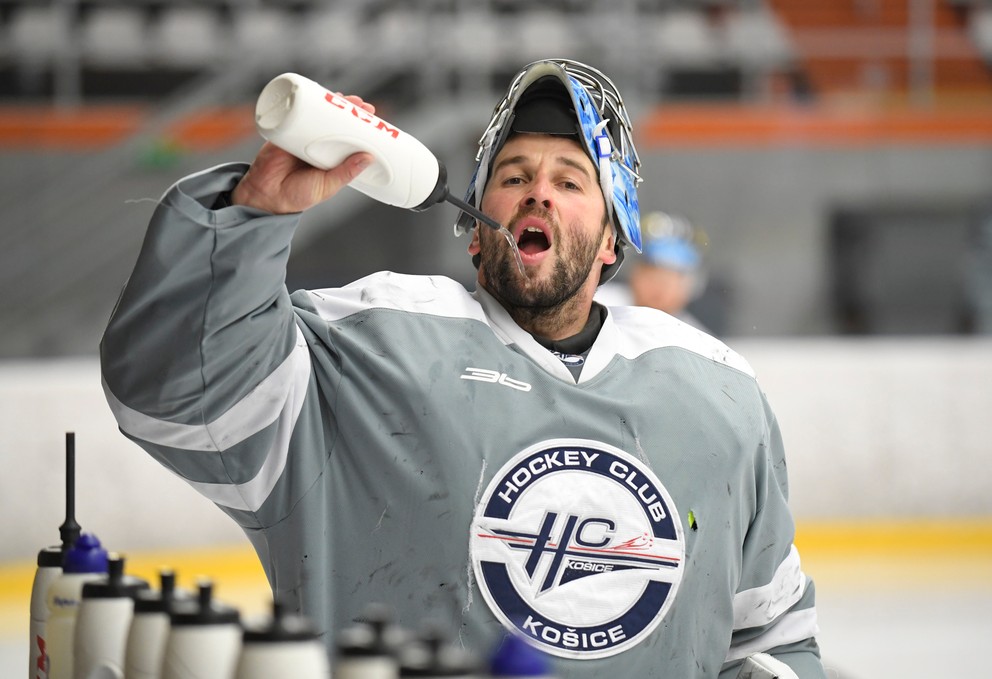 Ján Laco v mužstve HC Košice.