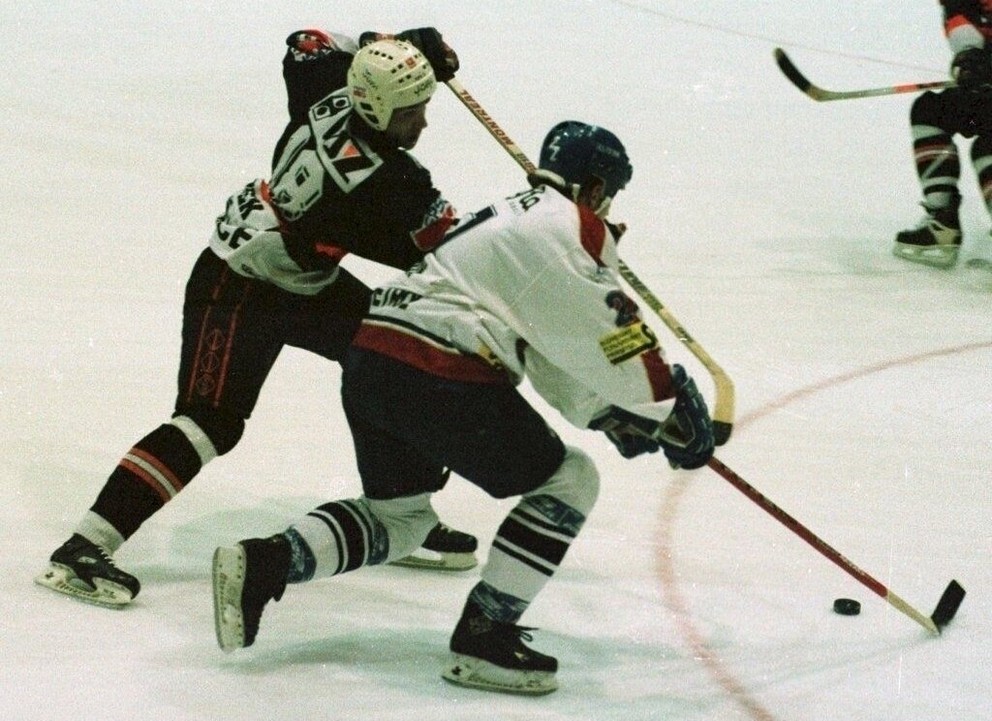 Vladimír Svitek v drese Košíc v roku 1997.