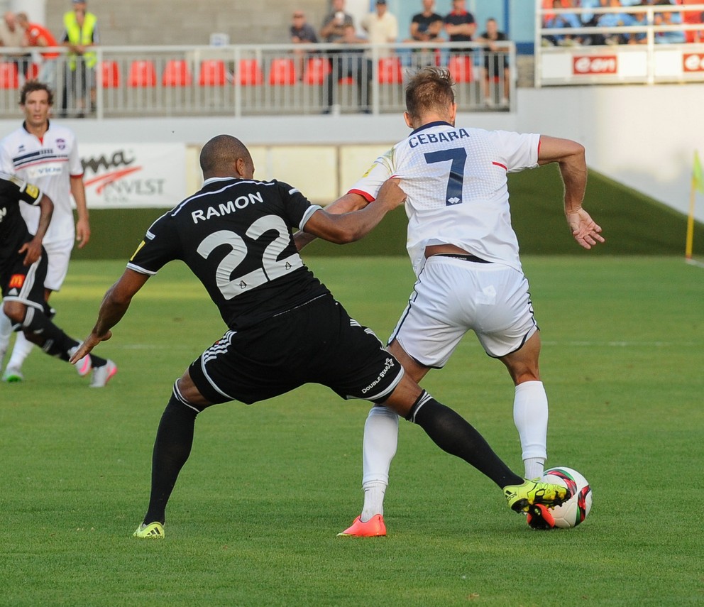 Ramón Rodríguez da Silva v drese AS Trenčín.