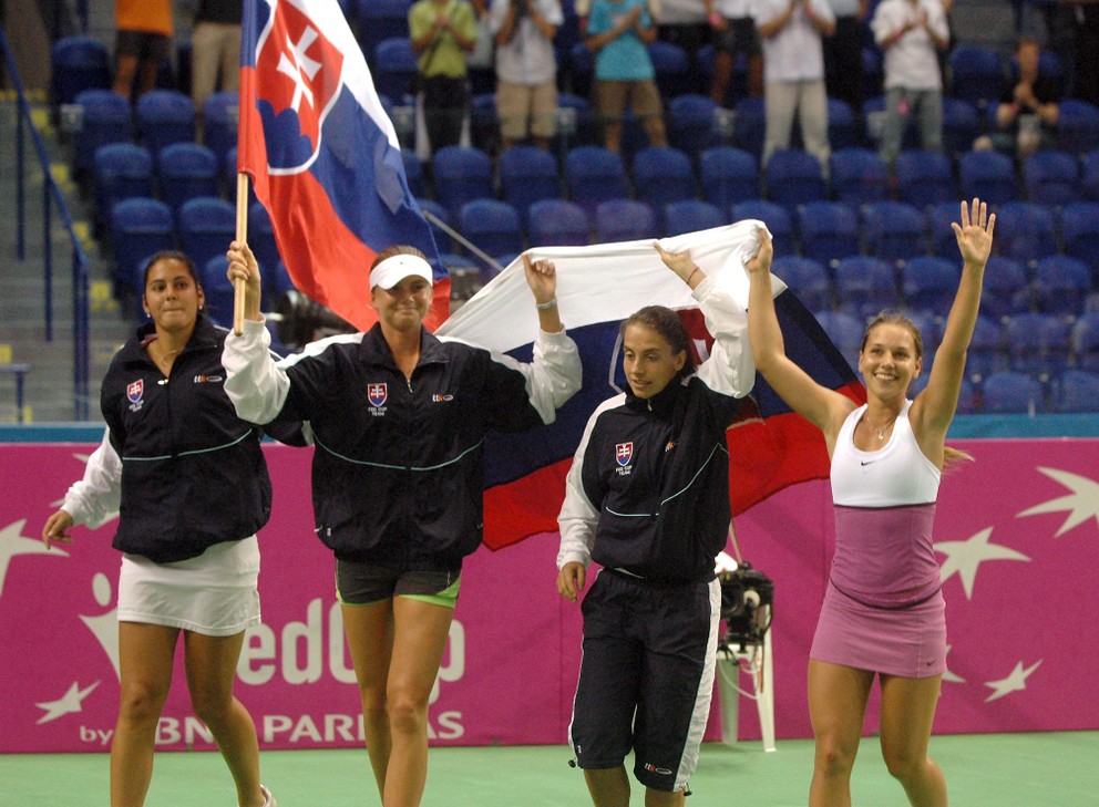 V roku 2007 zdolali slovenské tenistky v Steel aréne súperky zo Srbska. 
