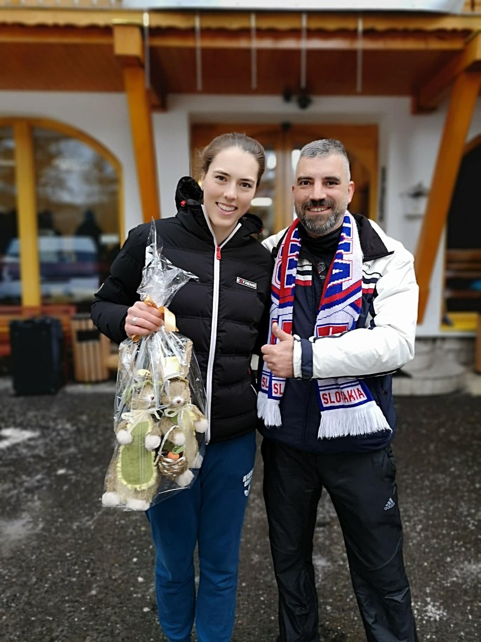 Slovenská lyžiarka dostala nečakaný darček.