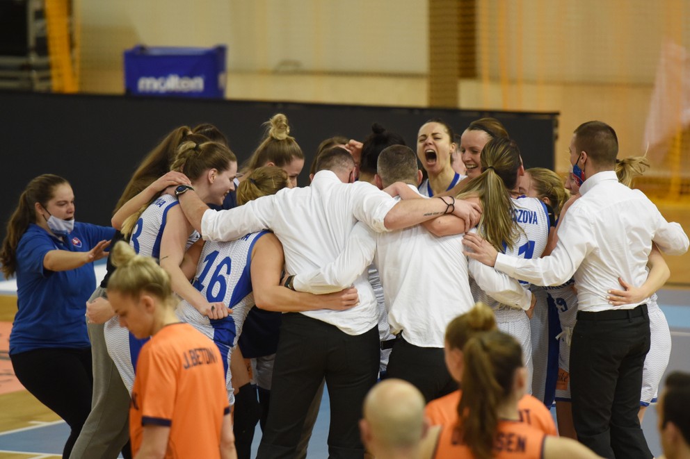 Slovensko sa raduje z postupu na ME v basketbale žien 2021.