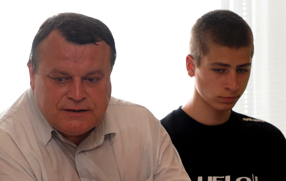 Anton Tkáč a Peter Sagan vo svojich juniorských časoch.