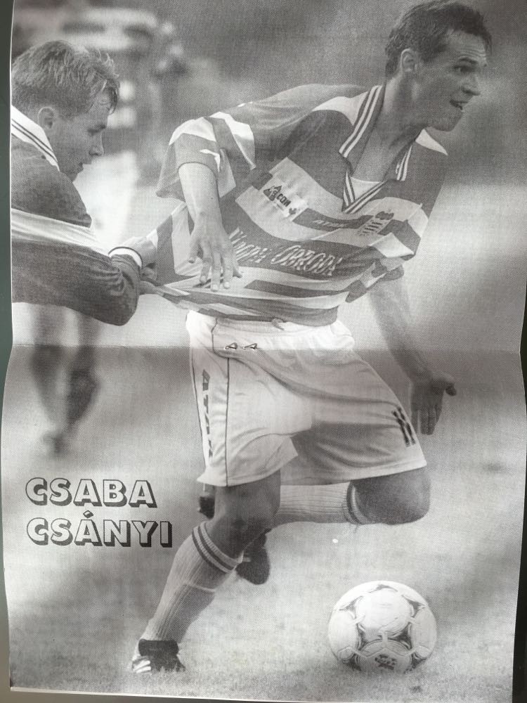 Csaba Csányi bol nepoddajným hráčom, len tak ľahko ho súperi nezastavili.