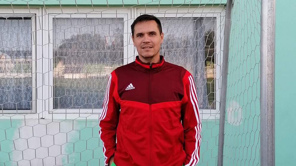 Csaba Csányi v súčasnosti ako tréner Kalinova.