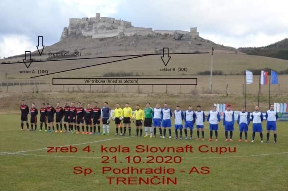 Vtipná reakcia klubu zo Spišského Podhradia na žreb futbalového Slovnaft Cupu.