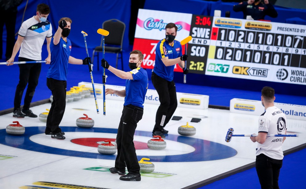 Reprezentanti Švédska na MS v curlingu 2021.