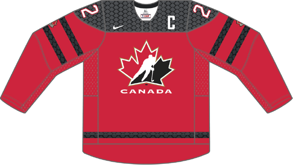 Kanada na MS v hokeji 2021 - dresy vonku.