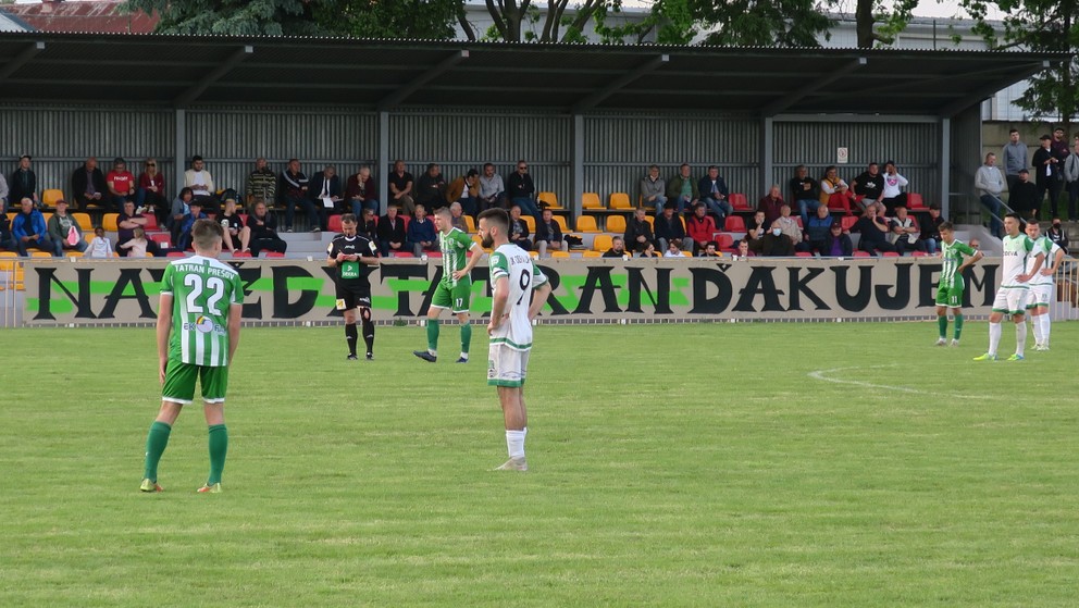 Zápas Prešov - Lipany sa hral v žičlivom prostredí.
