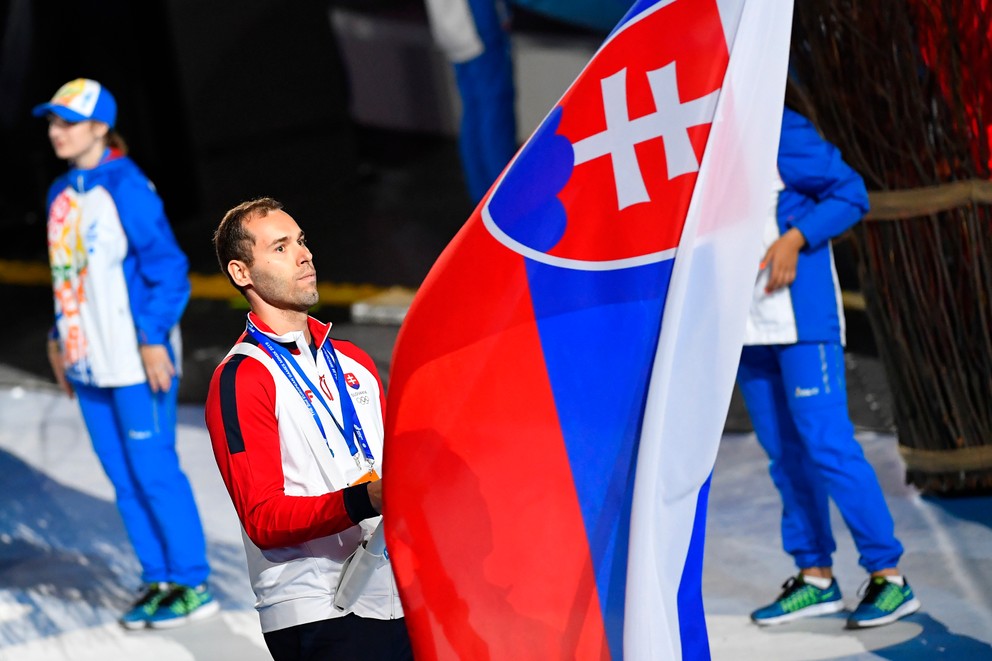 Na európskych hrách v Baku 2019 bol Juraj Tužinský vlajkonosičom slovenskej výpravy na otváracom ceremoniáli.