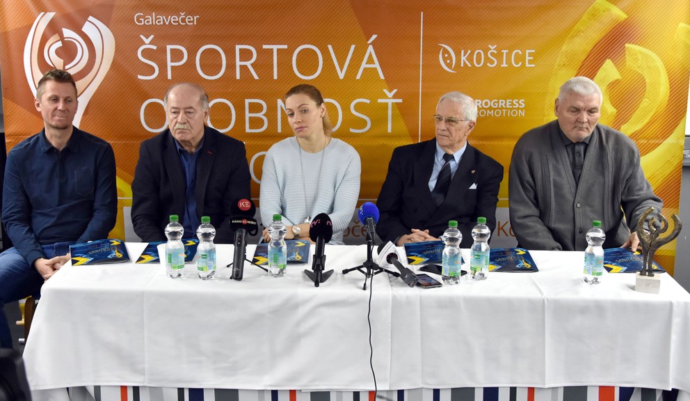 Tlačová konferencia pri príležitosti vyhlásenia Športovej osobnosti Košíc - rok 2018.