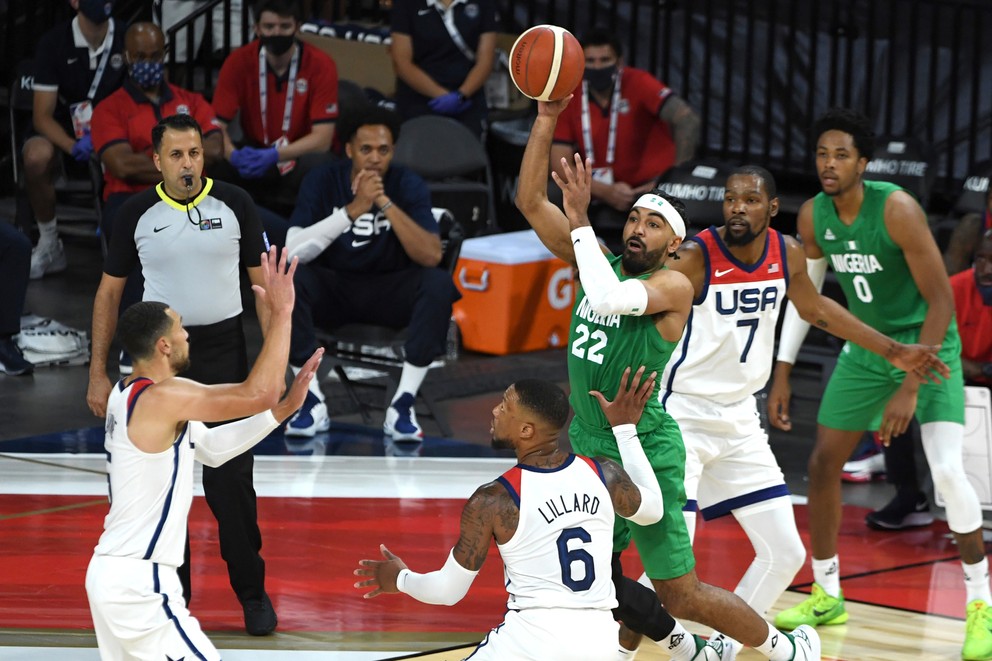 Basketbalisti USA v príprave prekvapivo prehrali s Nigériou.