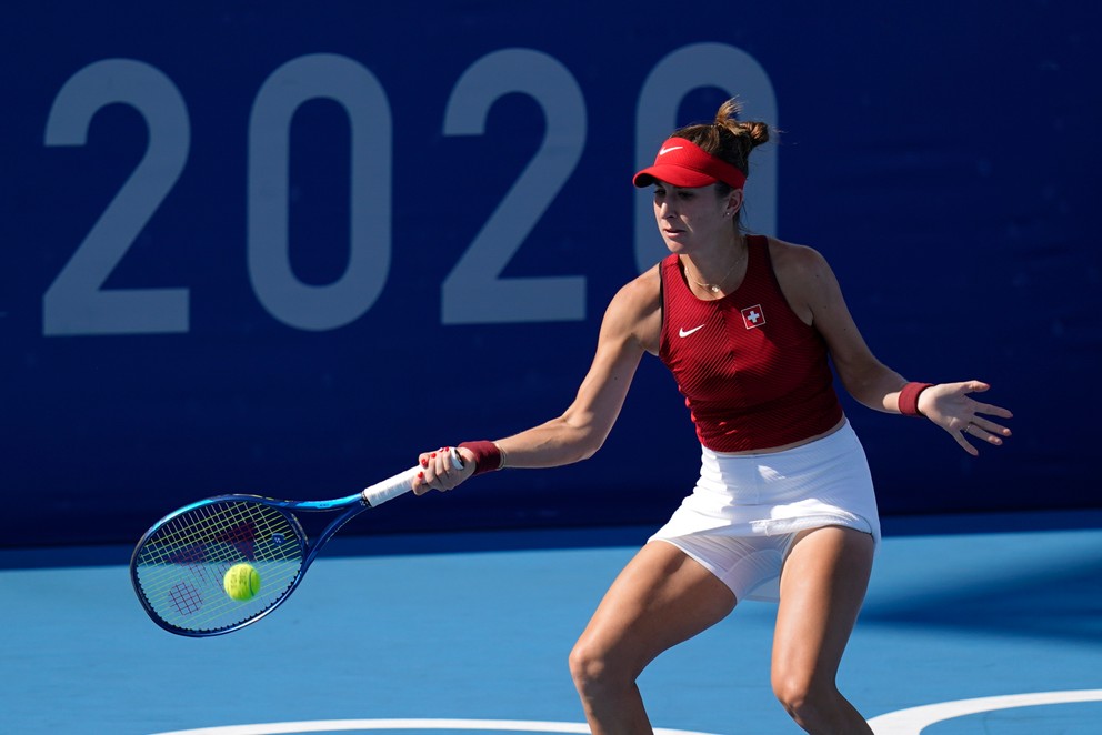 Švajčiarska tenistka Belinda Benčičová.