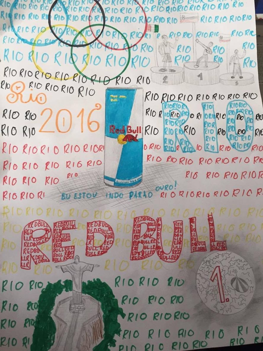V jedenástich rokoch nakreslil Jakub Grigar obrázok, na ktorom sa videl na olympiáde v Riu 2016.
