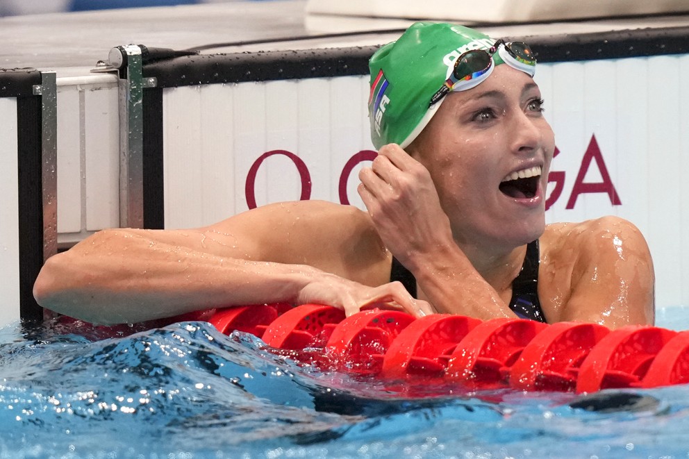 Tatjana Schoenmakerová dosiahla v disciplíne prsia na 200 m nový olympijský rekord už v rozplavbe.